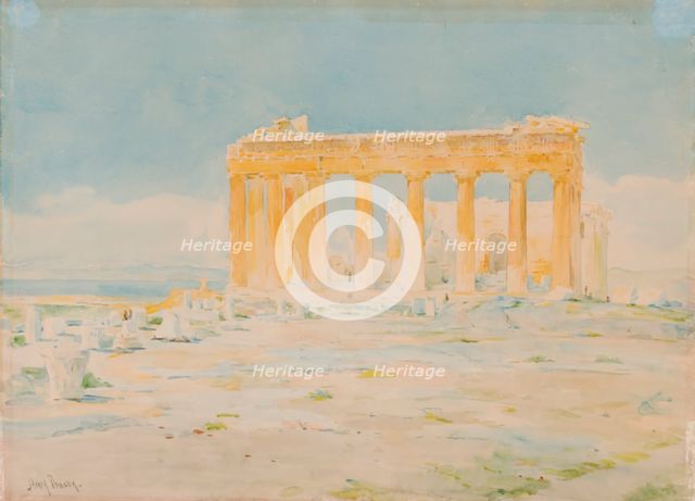 The Parthenon, East Facade, n.d. Creator: Henry Bacon.