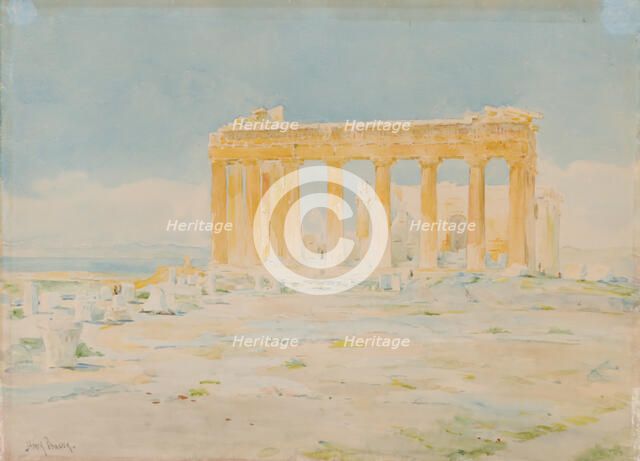 The Parthenon, East Facade, n.d. Creator: Henry Bacon.