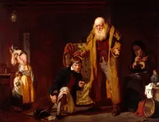 The Parting Blessing, 1841. Creator: John Prescott Knight