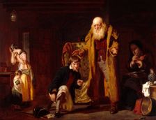 The Parting Blessing, 1841. Creator: John Prescott Knight