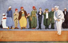 The Parting Guest 1908. Artist: Lance Thackeray