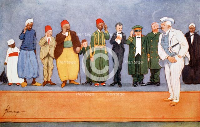 'The Parting Guest', 1908.  Creator: Lance Thackeray.