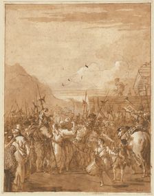 The Parting of Saints Peter and Paul, 1785/1795. Creator: Giovanni Battista Tiepolo