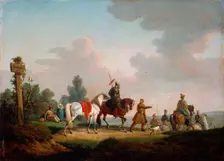 The Partisans in 1812 1820. Artist: Edouard Swebach
