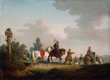 The Partisans in 1812 1820. Artist: Edouard Swebach