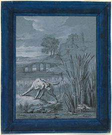 The Partridge Saves Her Young, 1732. Creator: Jean-Baptiste Oudry