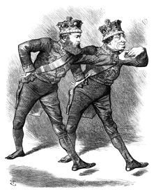 The Pas De Deux! 1878.Artist: Swain