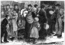 The pawn office at Merthyr-Tydfil, Wales, 1875