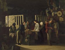 The Pawn Shop II, 1859. Creator: Carl Henrik Unker