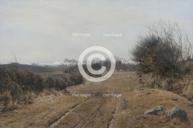 The Path, 1896. Creator: Janus Andreas Bartholin la Cour.