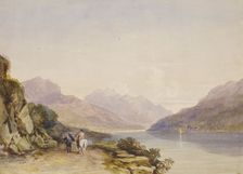 The Path By The Lake/ Ben Voirlich, 1836. Creator: David Cox the Younger