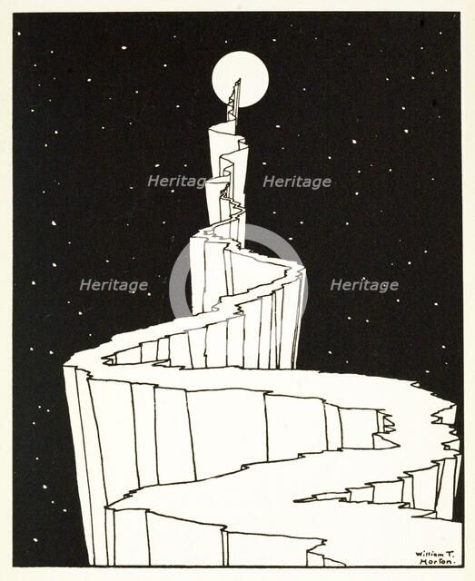 The Path to the Moon, from A Book of Images, pub. 1898. Creator: William Thomas Horton (1864 - 1919).
