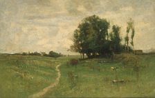 The Path to the Village, 1882. Creator: John Francis Murphy