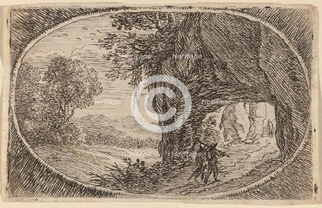 The Path through the Rock. Creator: Herman van Swanevelt.