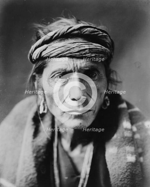 The Patient, c1905. Creator: Edward Sheriff Curtis.