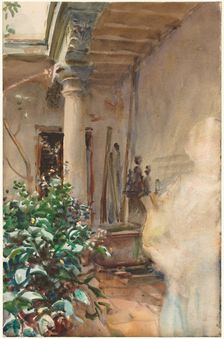 The Patio, 1908. Creator: John Singer Sargent (American, 1856-1925)