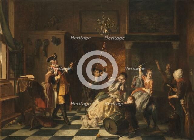 The Patricides, 'Each According to Their Own Nature', 1869. Creator: David Joseph Bles.