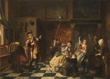 The Patricides, Each According to Their Own Nature 1869. Creator: David Joseph Bles