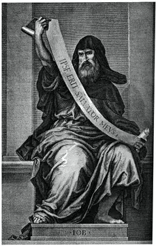 The Patriarch Job 15th century, (1870)