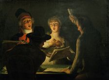 The Patriotic Singers 1794. Artist: Dominique Doncre
