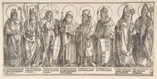 The Patron Saints of Austria, 1515-17. Creator: Albrecht Durer