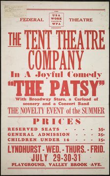The Patsy, Hackensack, NJ, [193-]. Creator: Unknown