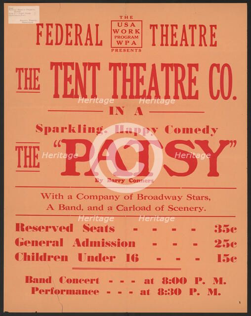 The Patsy, Hackensack, NJ, 1936. Creator: Unknown.