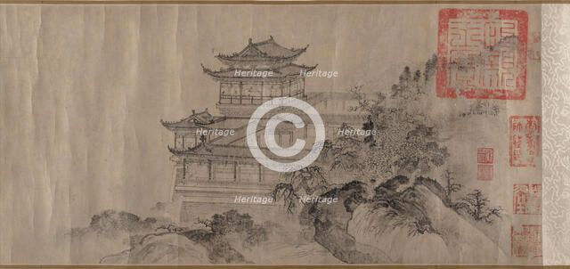 The Pavilion of Prince Teng, dated 1352. Creator: Tang Di.