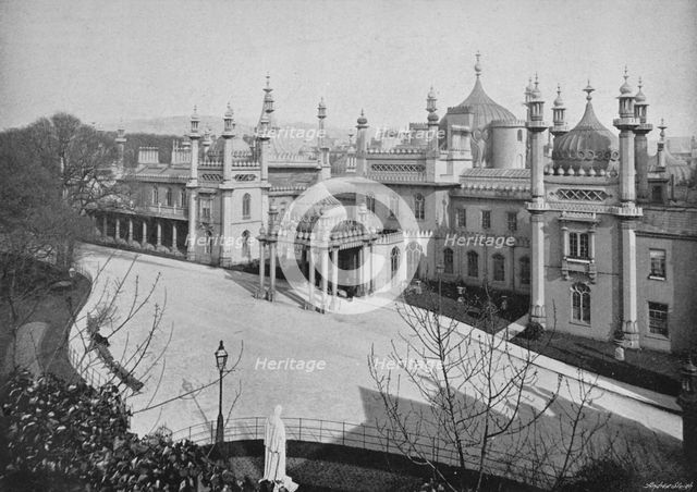 'The Pavilion, Brighton', c1896. Creator: W & AH Fry.