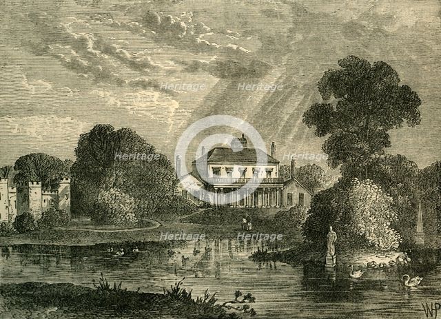 'The Pavilion, Hans Place, in 1800', (c1876). Creator: Unknown.