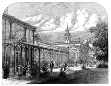 The Pavilion in the Public Gardens, Buxton, 1871. Creator: Unknown