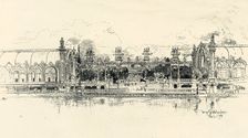 The Pavilions of Horticulture and Forestry by Tony Grubhofer 1900. Creator: Tony Grubhofer