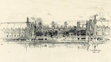 The Pavilions of Horticulture and Forestry by Tony Grubhofer 1900. Creator: Tony Grubhofer