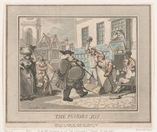 The Pavior's Joy, 1792., 1792. Creator: Thomas Rowlandson