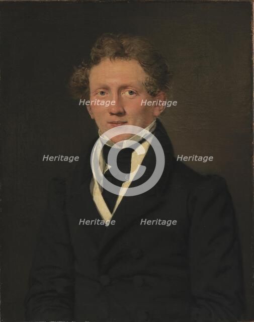 The Paymaster Theodor Emil Ludvigsen, 1829. Creator: Christian Albrecht Jensen.