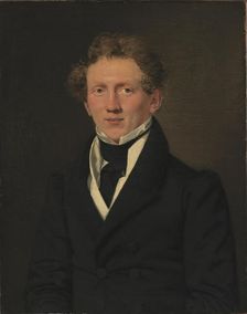 The Paymaster Theodor Emil Ludvigsen, 1829. Creator: Christian Albrecht Jensen