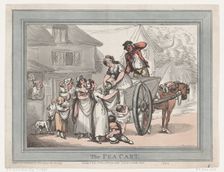 The Pea Cart, April 16, 1788., April 16, 1788. Creator: Thomas Rowlandson