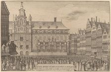 The Peace of Munster, 1641. Creator: Wenceslaus Hollar