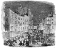 The Peace Illumination: Strand, 1856. Creator: Unknown