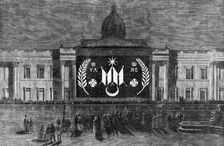 The Peace Illuminations - The National Gallery, 1856. Creator: Unknown