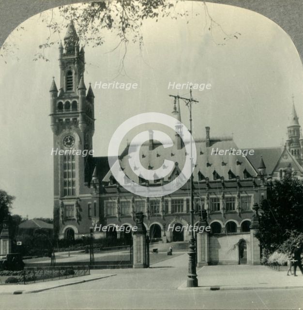 'The Peace Palace, The Hague, Netherlands', c1930s. Creator: Unknown.
