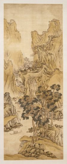 The Peach Blossom Spring, 1650. Creator: Liu Du (Chinese, active c. 1628-after 1653)