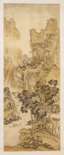 The Peach Blossom Spring, 1650. Creator: Liu Du (Chinese, active c. 1628-after 1653)