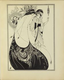 The Peacock Skirt, 1907. Creator: Aubrey Beardsley