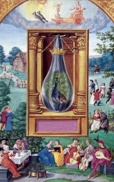 The peacock's tail, 1582. Creator: Unknown