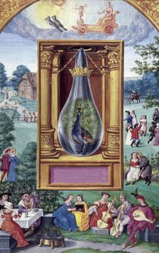 The peacock's tail, 1582. Creator: Unknown