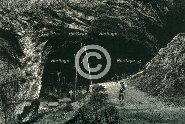 'The Peak Cavern', c1870.