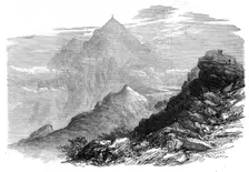 The Peak of Naiguata, in Venezuela, 1872. Creator: H. Crane