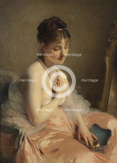 The Pearl-necklace, c19th century. Creator: Charles Chaplin.
