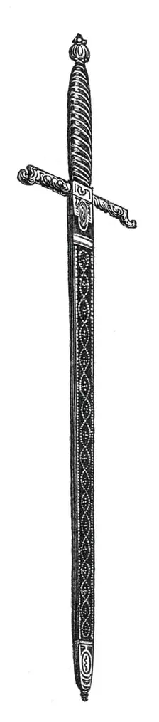 The Pearl Sword, 1844. Creator: Unknown